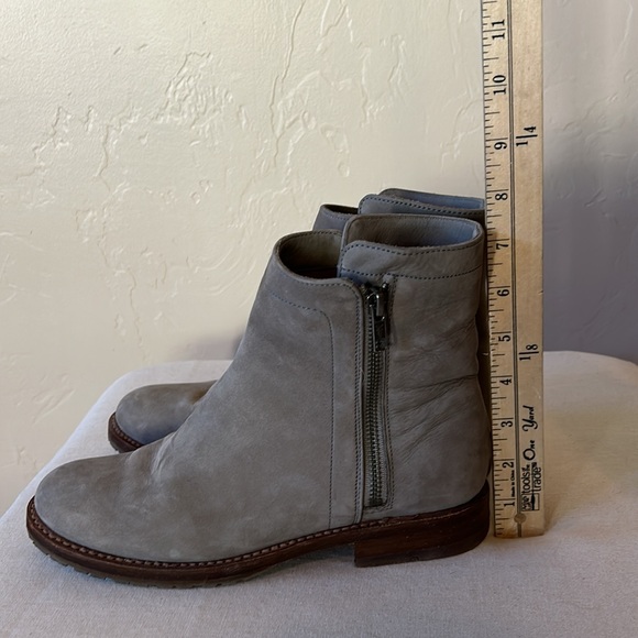 Frye Grey Nubuck Ankle Boots - Picture 11 of 11